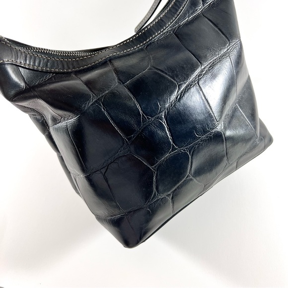 Dooney & Bourke Leather Shoulder Bag Black - Picture 4 of 13